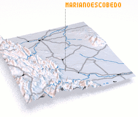 3d view of Mariano Escobedo