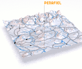 3d view of Peñafiel