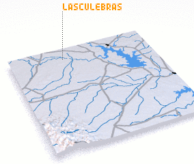 3d view of Las Culebras