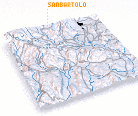 3d view of San Bartolo