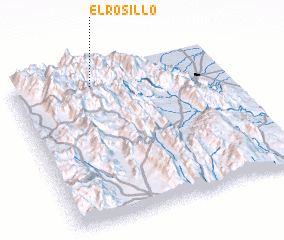 3d view of El Rosillo