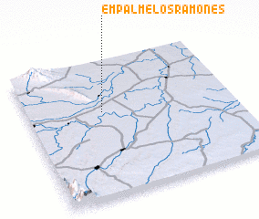 3d view of Empalme Los Ramones