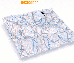 3d view of Mexicapan