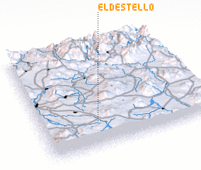 3d view of El Destello