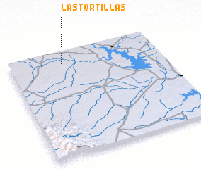 3d view of Las Tortillas