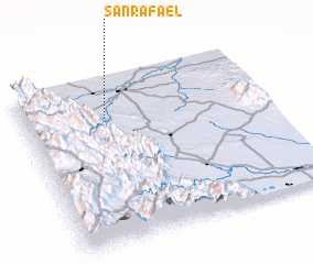 3d view of San Rafael