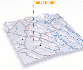 3d view of Zamachihue
