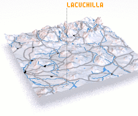 3d view of La Cuchilla