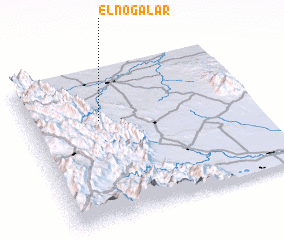 3d view of El Nogalar