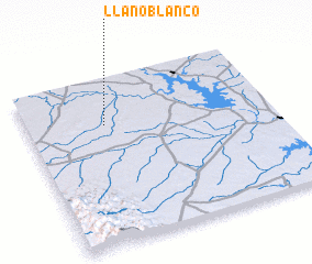 3d view of Llano Blanco