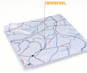 3d view of San Rafael