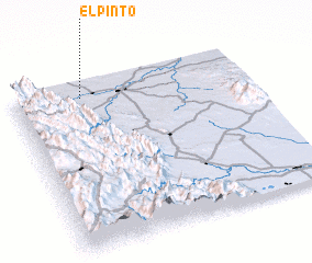 3d view of El Pinto