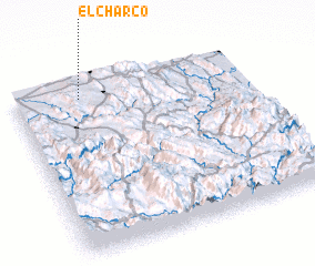 3d view of El Charco