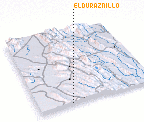 3d view of El Duraznillo