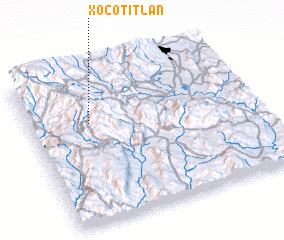 3d view of Xocotitlán