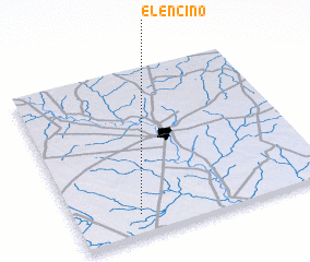 3d view of El Encino