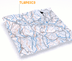 3d view of Tlapexco