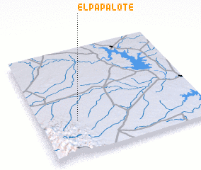 3d view of El Papalote