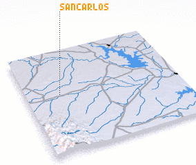 3d view of San Carlos