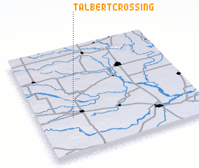 3d view of Talbert Crossing