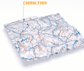 3d view of Corral Toro