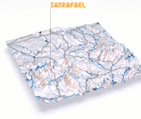 3d view of San Rafael