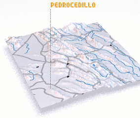 3d view of Pedro Cedillo