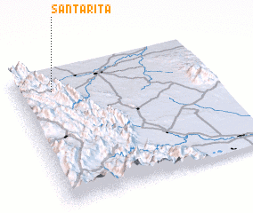 3d view of Santa Rita