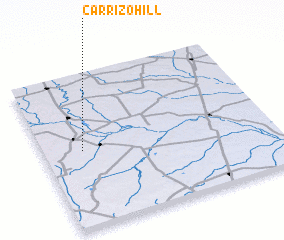 3d view of Carrizo Hill