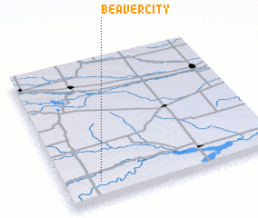 3d view of Beaver City