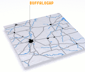 3d view of Buffalo Gap