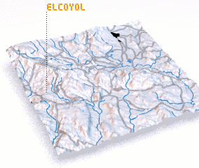 3d view of El Coyol
