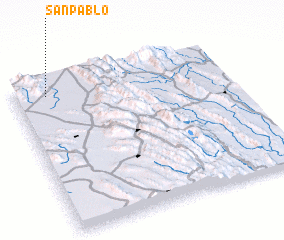 3d view of San Pablo