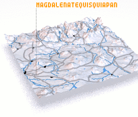 3d view of Magdalena Tequisquiapan