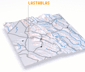 3d view of Las Tablas