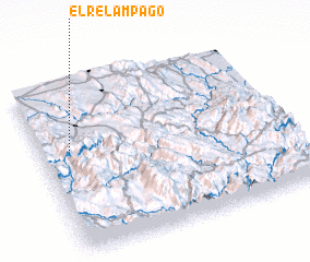 3d view of El Relámpago