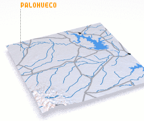 3d view of Palo Hueco