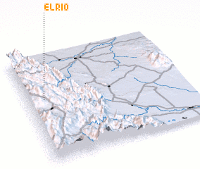 3d view of El Río