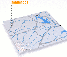 3d view of San Marcos