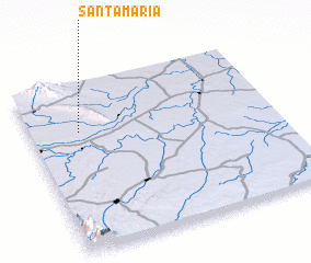 3d view of Santa María