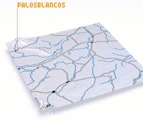 3d view of Palos Blancos