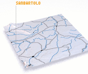 3d view of San Bartolo