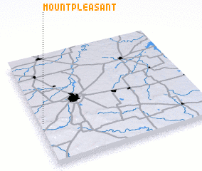 3d view of Mount Pleasant