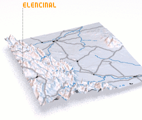 3d view of El Encinal