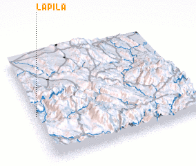 3d view of La Pila