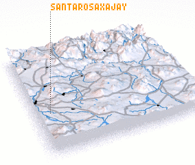 3d view of Santa Rosa Xajay