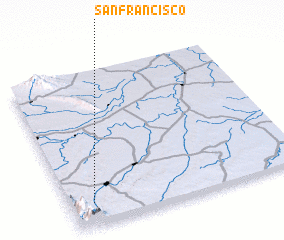 3d view of San Francisco