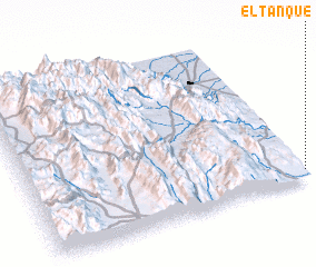 3d view of El Tanque