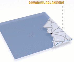 3d view of Douar Oulad Lahsene