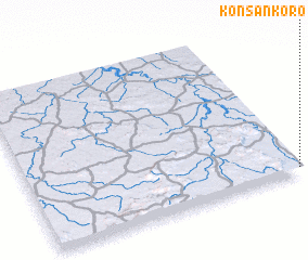 3d view of Konsankoro